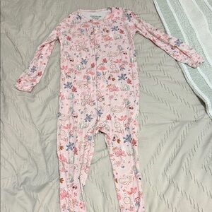 Magnetic Me Pink Floral Kids Footie